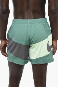 Best Costume da Bagno Boxer Color Block a 2 Tasche Uomo Costumi Da Bagno