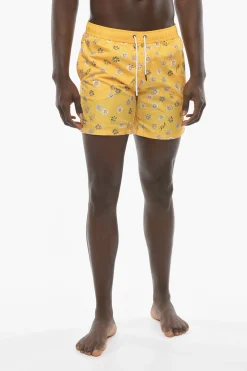 Discount Costume da Bagno Boxer FLOWER Stampato Uomo Costumi Da Bagno