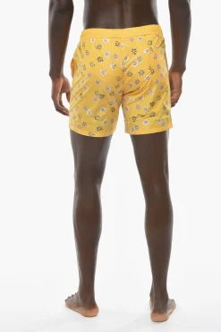 Discount Costume da Bagno Boxer FLOWER Stampato Uomo Costumi Da Bagno