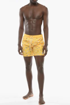 Discount Costume da Bagno Boxer FLOWER Stampato Uomo Costumi Da Bagno
