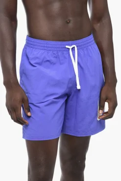Best Costume da Bagno Boxer in Nylon con Logo Stampato Uomo Costumi Da Bagno