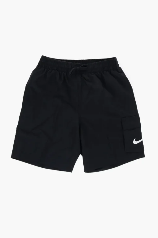 Outlet Costume da Bagno Boxer in Tinta Unita a 4 Tasche Bambino Abbigliamento