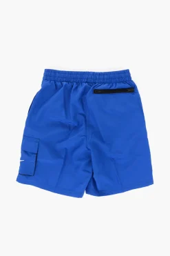 Online Costume da Bagno Boxer in Tinta Unita a 4 Tasche Bambino Abbigliamento