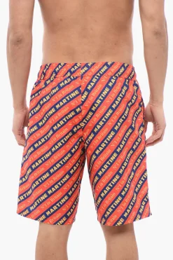Costume da Bagno Boxer Logati All-Over>Martine Rose Online