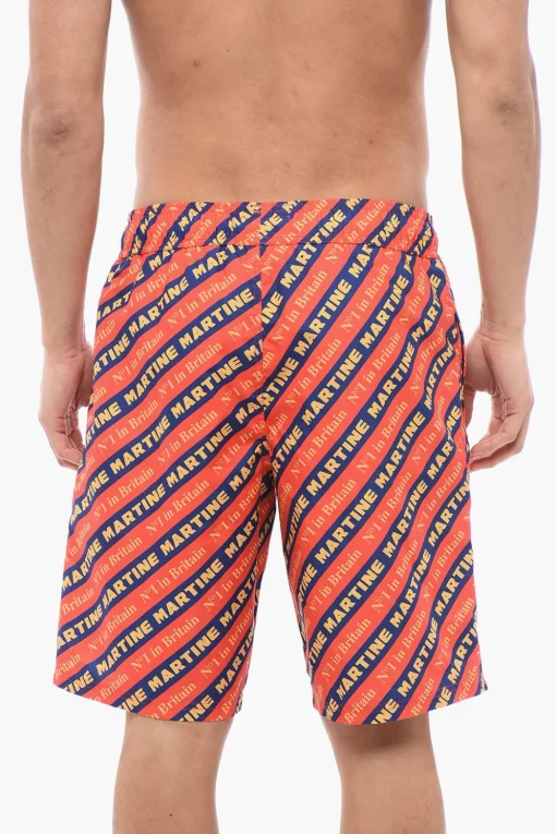 Costume da Bagno Boxer Logati All-Over>Martine Rose Online