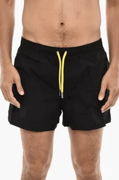 Costume Da Bagno Boxer PACMAN Stampato Con Coulisse>Dsquared2 Fashion