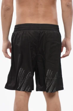 Costume Da Bagno boxer SURFER Stampato>Off-White Sale