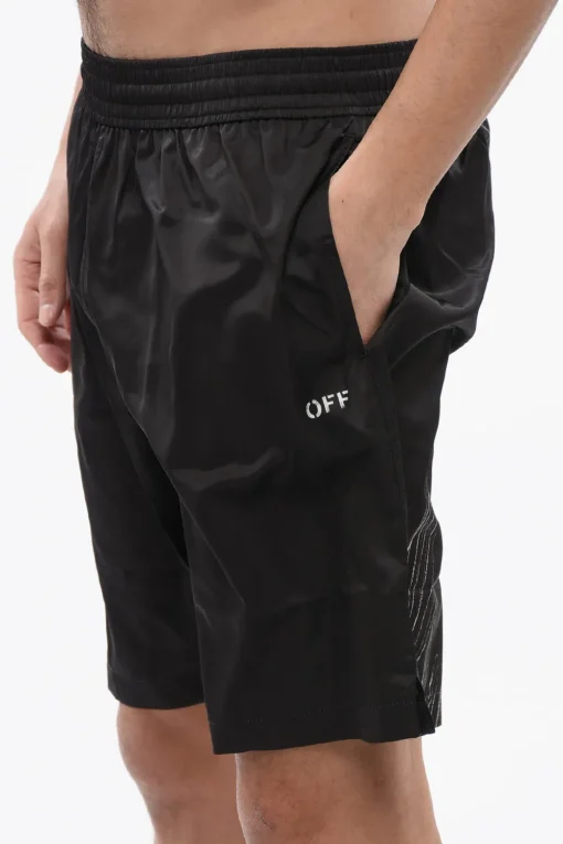 Costume Da Bagno boxer SURFER Stampato>Off-White Sale
