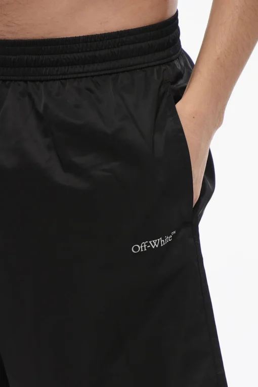 Costume Da Bagno Con Stampa Logo>Off-White Clearance