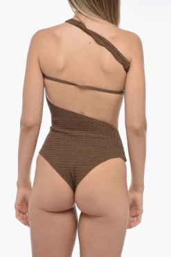 Costume da Bagno Intero Halterneck GIL in Crochet con Schiena scoperta>Elou Sale