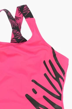 Sale Costume da bagno Intero con Stampa Logo Laterale Abbigliamento