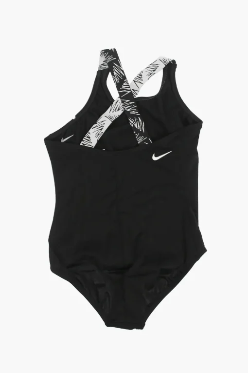 Costume da bagno Intero con Stampa Logo Laterale a Contrasto>Nike KIDS Best