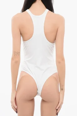 Fashion Costume da Bagno Intero in Tinta Unita Donna Costumi Da Bagno