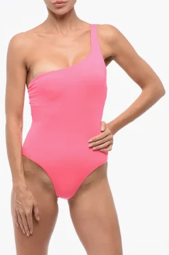 Costume da Bagno Intero Monospalla Tinta Unita>Nike Discount