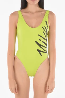 Clearance Costume da Bagno Intero Stampa Logo Donna Costumi Da Bagno