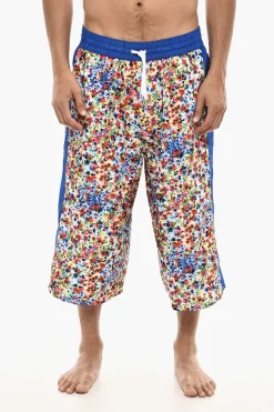 Hot Costume Da Bagno Maxi Con Stampa Floreale Uomo Costumi Da Bagno