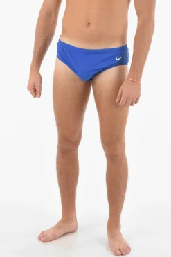 Costume da Bagno Slip con Stampa Logo>Nike Sale