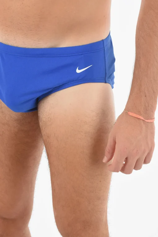 Costume da Bagno Slip con Stampa Logo>Nike Sale