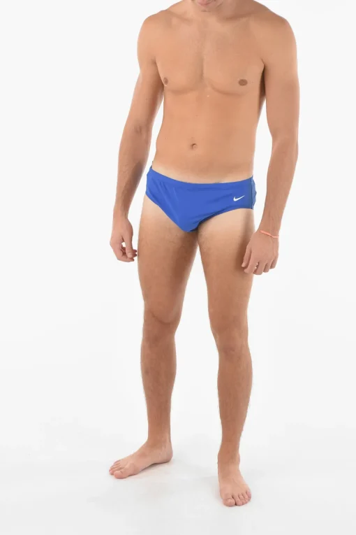 Costume da Bagno Slip con Stampa Logo>Nike Sale