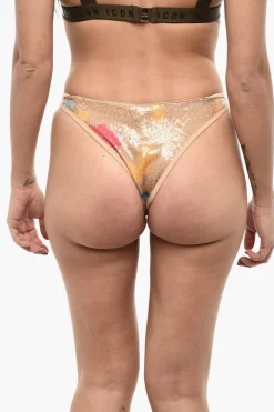Fashion Costume da Bagno Slip in Paillettes Donna Costumi Da Bagno