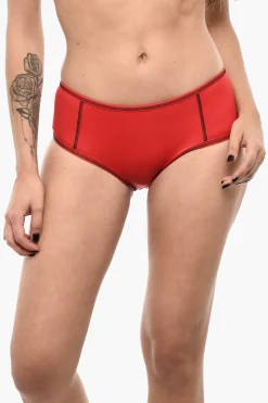 Costume da Bagno Slip In Nylon con Stampa Gotica>Dsquared2 Outlet