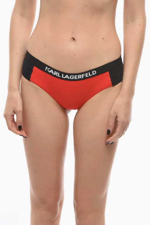 Best Costume da Bagno Slip SPORT Bicolore con Banda Elastica Logata in Vita Donna Costumi Da Bagno