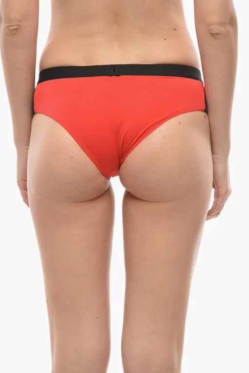 Best Costume da Bagno Slip SPORT Bicolore con Banda Elastica Logata in Vita Donna Costumi Da Bagno