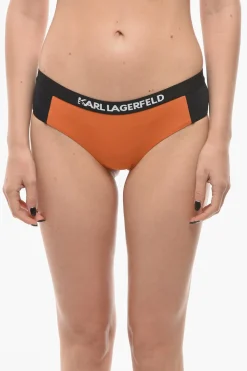 Clearance Costume da Bagno Slip SPORT Bicolore con Banda Elastica Logata in Vita Donna Costumi Da Bagno