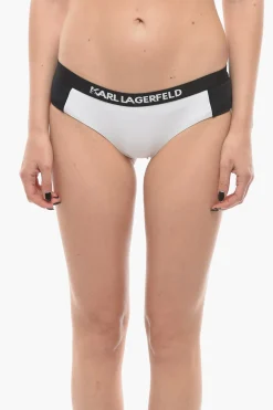 Costume da Bagno Slip SPORT Bicolore con Banda Elastica Logata in Vita>Karl Lagerfeld Discount