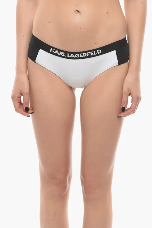 Costume da Bagno Slip SPORT Bicolore con Banda Elastica Logata in Vita>Karl Lagerfeld Discount