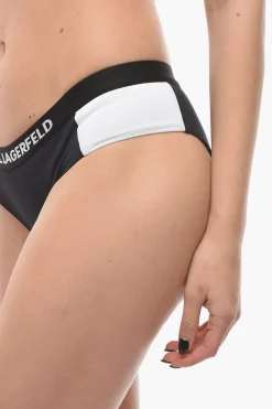 Costume da Bagno Slip SPORT Bicolore con Banda Elastica Logata in Vita></noscript>Karl Lagerfeld Hot