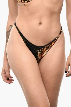 Clearance Costume da Bagno Slip Stampato All-Over Donna Costumi Da Bagno