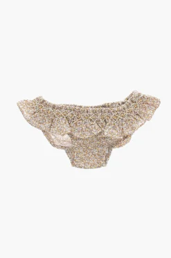 Costume da Bagno Slip Stampato All-Over Con Volant>Bonpoint Discount
