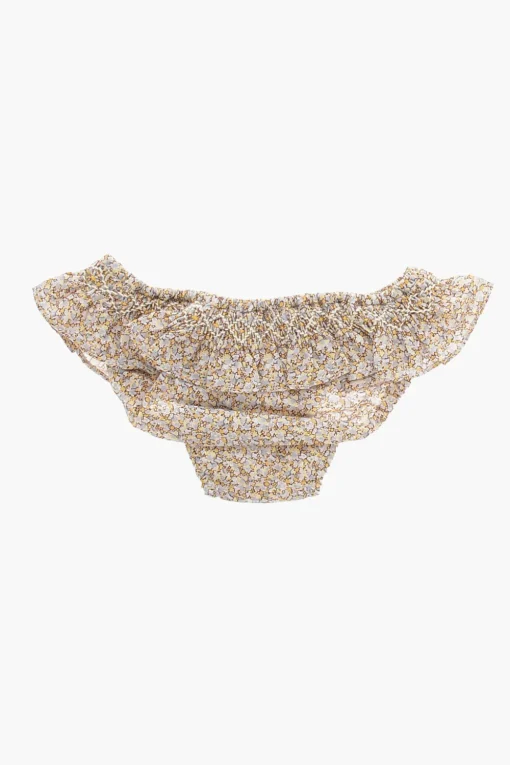 Costume da Bagno Slip Stampato All-Over Con Volant>Bonpoint Discount