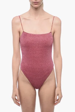 Costume Intero in Lurex con Dettaglio Da Allacciare>Oseree Discount