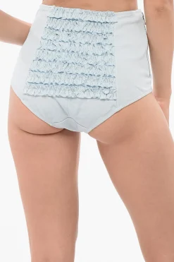 Best Coulotte Sgambate con Dettaglio Ruffle Donna Pantaloni