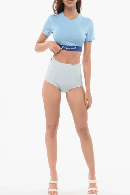 Best Coulotte Sgambate con Dettaglio Ruffle Donna Pantaloni