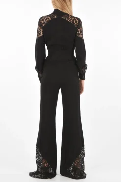 Online COUTURE EST.1978 jumpsuit con dettagli in pizzo e scollatura profonda Donna Vestiti