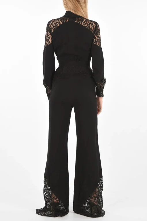 Online COUTURE EST.1978 jumpsuit con dettagli in pizzo e scollatura profonda Donna Vestiti