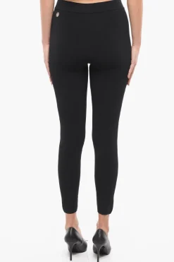 New COUTURE Leggings STRING con Dettaglio Lace-up Donna Pantaloni