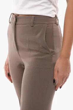 Sale COUTURE Pantaloni Cropped Fit con Risvolto Donna Pantaloni