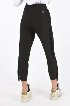 COUTURE Pantaloni gogger REVENGE con frange e borchie>Philipp Plein Online