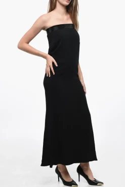 COUTURE Vestito Shift Strapless con Cristalli>Philipp Plein Hot