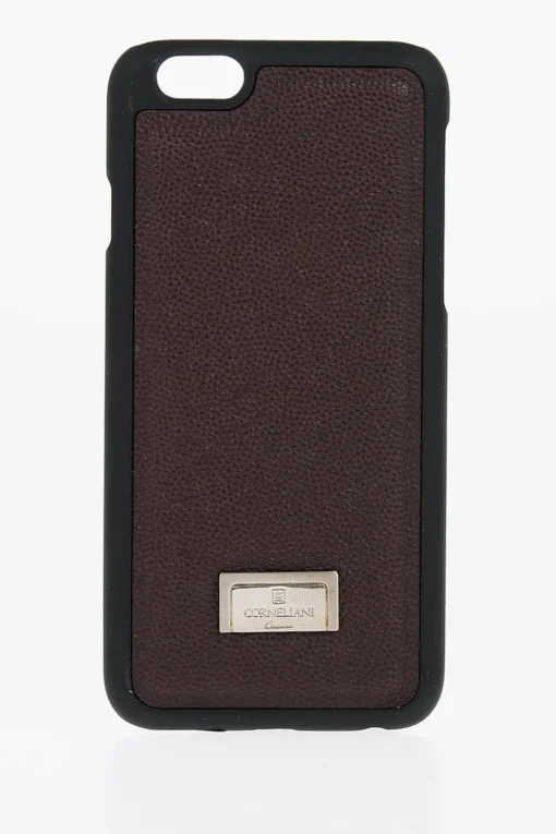 New Cover IPhone 6 PLUS in Pelle Bottolata Uomo Accessori Hi-Tech