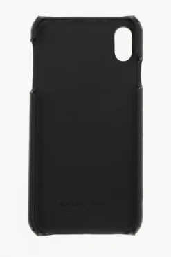 Discount Cover per I Phone XS MAX in Pelle Intrecciata Uomo Accessori Hi-Tech