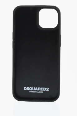 Hot Cover per Iphone 13 PRO in Tinta Unita con Logo a Contrasto Uomo Accessori Hi-Tech