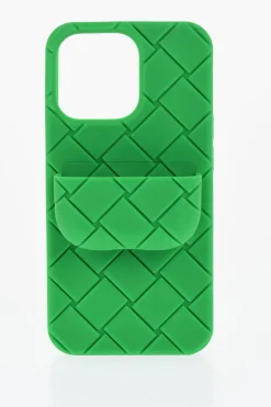 Best Cover Per Iphone 13 Pro Intrecciata con Portacarte Esterno Uomo Accessori Hi-Tech