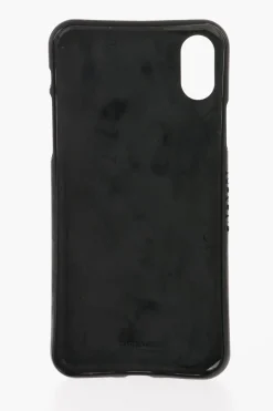 Cover per Iphone X in Tinta Unita con Logo Stampato>Givenchy Online