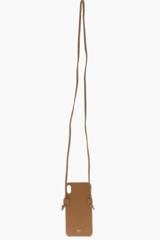 Cover Per Iphone XS Max in Pelle>Celine New