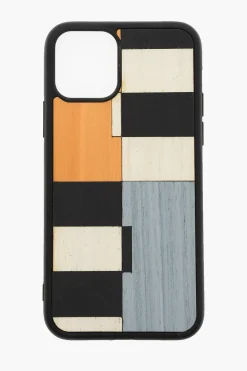 New Cover Rigida BROKEN SIGNAL per Iphone 11 PRO in Legno Uomo Accessori Hi-Tech
